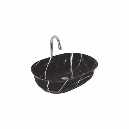 Nadgradni lavabo calacatta black