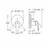 Grohe-Eurosmart-mesac-sa-prebacivacem-24043003-tehnicki crtez Grohe-Eurosmart-mesac-sa-prebacivacem-24043003-tehnicki crtez