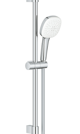 Tempesta Cube 110 Shower rail set 2 sprays (Rain, Jet)