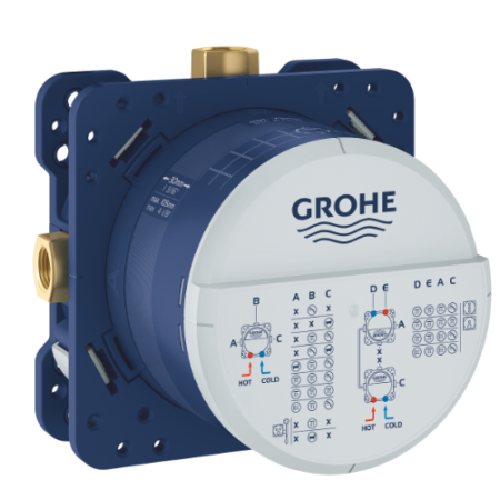 Rapido SmartBox Universal rough-in box, 1/2″